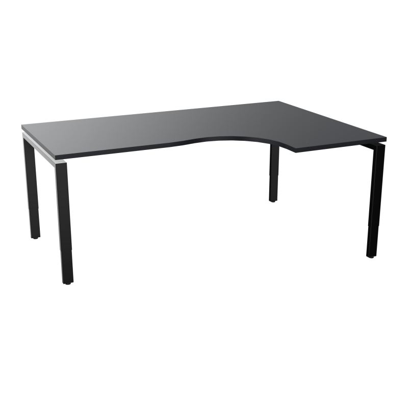 BUR CONECT CPT ASYM 90° RETADTE L180XP120CM-PLAT -PIET ARCHE RECT RH    R9 SG