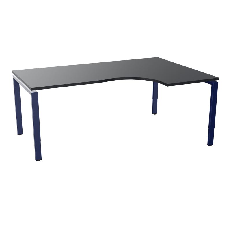 BUR CONECT CPT ASYM 90° RETADTE L180XP120CM-PLAT -PIET ARCHE RECT RH    R9 X4
