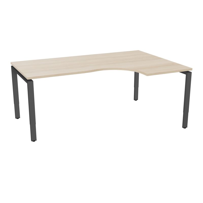 CONECT BUR CPT ASYM 90° RETADTE L180XP120CM-PLAT RZ-PIET ARCHE RECT RH SC