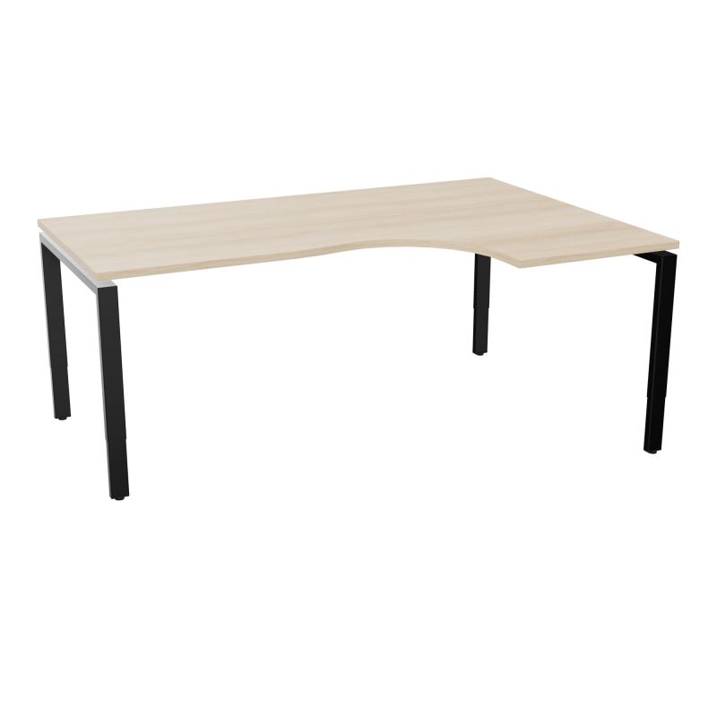 CONECT BUR CPT ASYM 90° RETADTE L180XP120CM-PLAT RZ-PIET ARCHE RECT RH SG
