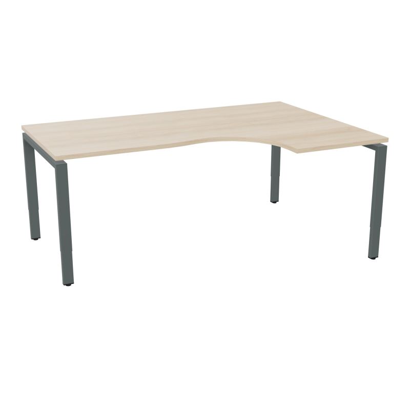 CONECT BUR CPT ASYM 90° RETADTE L180XP120CM-PLAT RZ-PIET ARCHE RECT RH SU