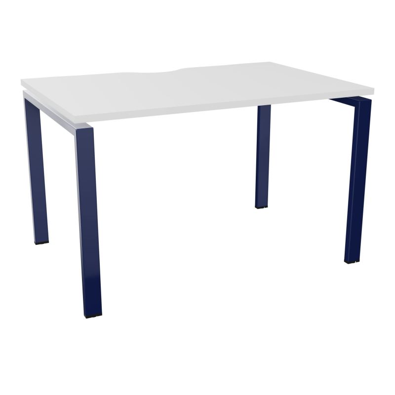CONECT BUR RECT. ECHANCRURE L120XP80CM décor MG SUR PIEDS ARCHE FIXES FIN X4