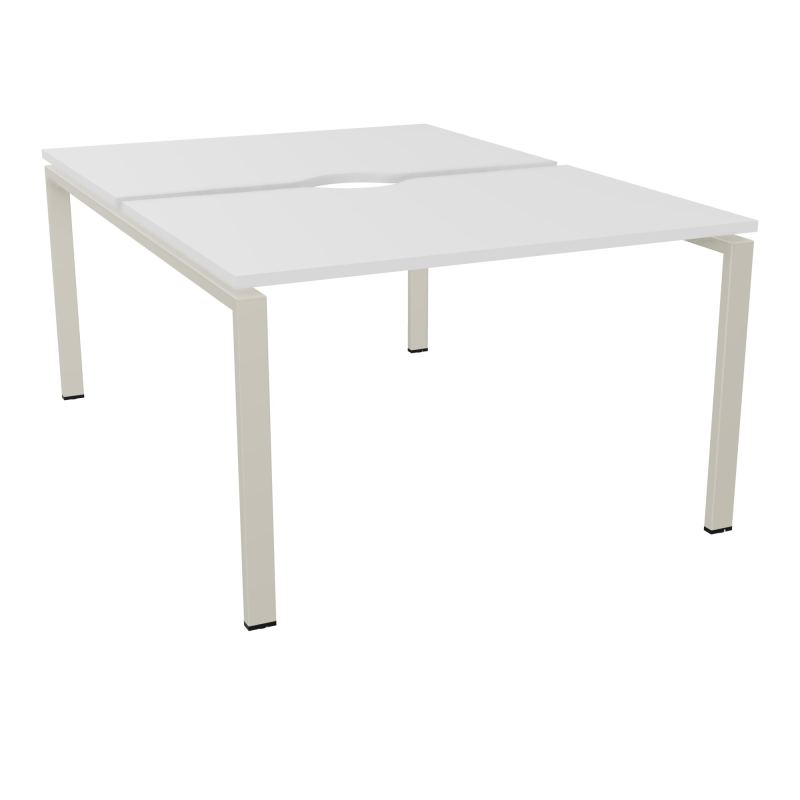 BUR BENCH CONECT L120XP165CM-2 PLATECHANCRURE 25MM -PIÉTEMENT ARCHE RECT. FIXE MG ZC