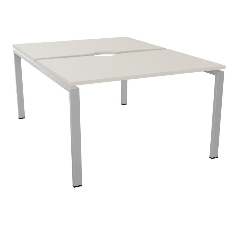 BUR BENCH CONECT L120XP165CM-2 PLATECHANCRURE 25MM -PIÉTEMENT ARCHE RECT. FIXE N5 SA