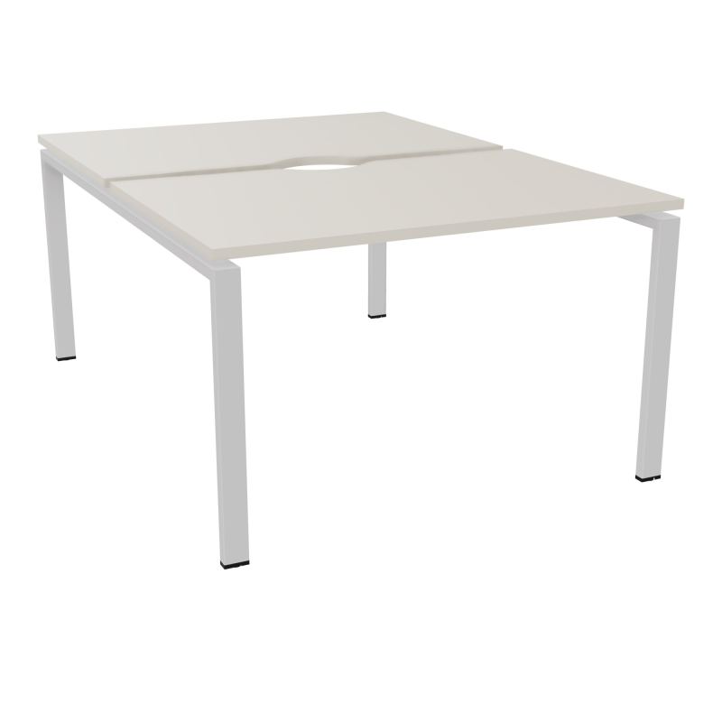 BUR BENCH CONECT L120XP165CM-2 PLATECHANCRURE 25MM -PIÉTEMENT ARCHE RECT. FIXE N5 SD
