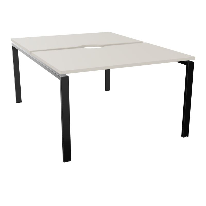 BUR BENCH CONECT L120XP165CM-2 PLATECHANCRURE 25MM -PIÉTEMENT ARCHE RECT. FIXE N5 SG