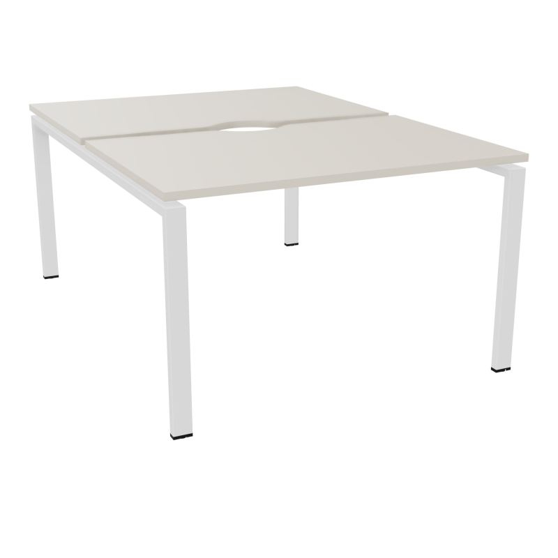 BUR BENCH CONECT L120XP165CM-2 PLATECHANCRURE 25MM -PIÉTEMENT ARCHE RECT. FIXE N5 SO