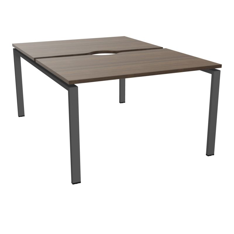 BUR BENCH CONECT L120XP165CM-2 PLATECHANCRURE 25MM -PIÉTEMENT ARCHE RECT. FIXE N6 SC
