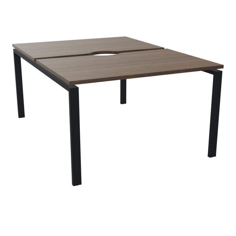 BUR BENCH CONECT L120XP165CM-2 PLATECHANCRURE 25MM -PIÉTEMENT ARCHE RECT. FIXE N6 ZP