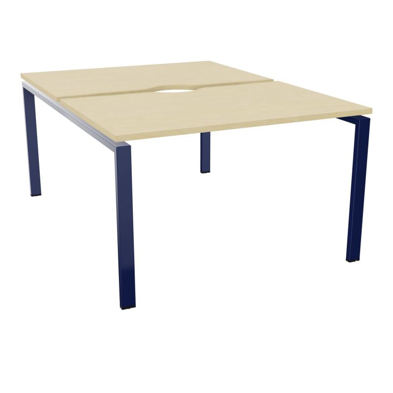 BUR BENCH CONECT L120XP165CM-2 PLATECHANCRURE 25MM -PIÉTEMENT ARCHE RECT. FIXE N8 X4
