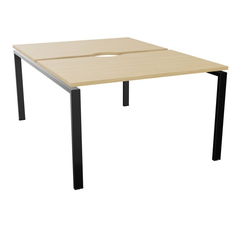 BUR BENCH CONECT L120XP165CM-2 PLATECHANCRURE 25MM -PIÉTEMENT ARCHE RECT. FIXE    R1 SG
