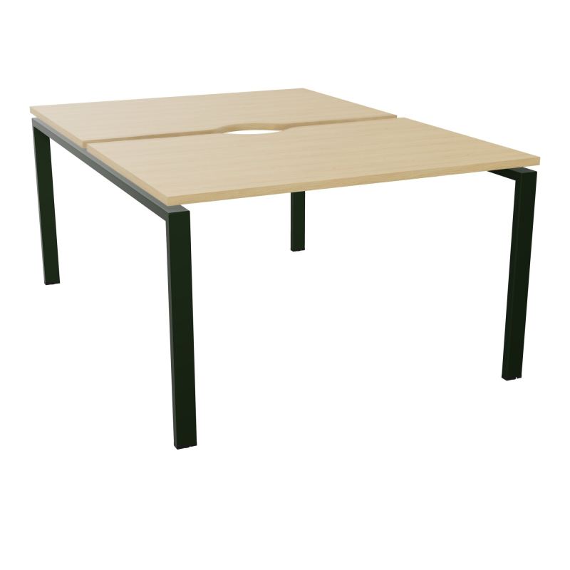 BUR BENCH CONECT L120XP165CM-2 PLATECHANCRURE 25MM -PIÉTEMENT ARCHE RECT. FIXE    R1 ST