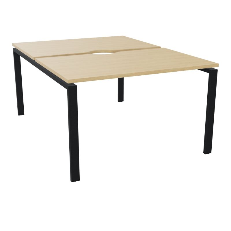 BUR BENCH CONECT L120XP165CM-2 PLATECHANCRURE 25MM -PIÉTEMENT ARCHE RECT. FIXE    R1 ZP