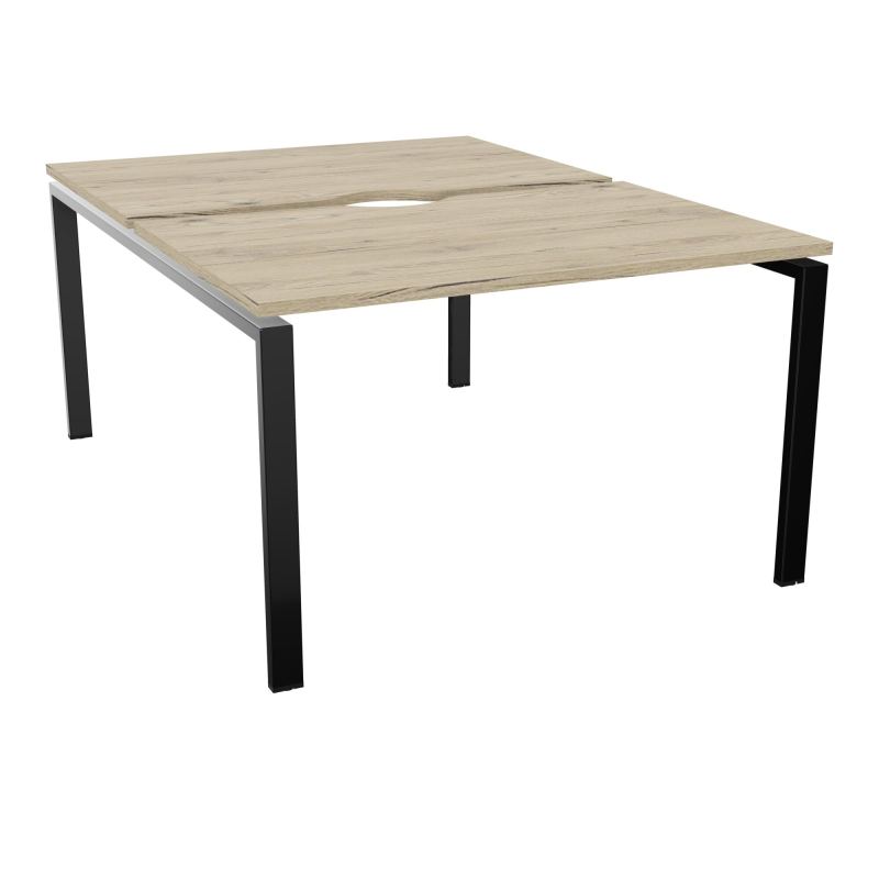 CONECT BUR BENCH L120XP165CM-2 PLATECHANCRURE 25MM R3-PIÉTEMENT ARCHE RECT. FIXE SG