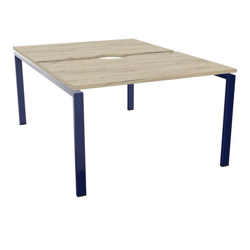 CONECT BUR BENCH L120XP165CM-2 PLATECHANCRURE 25MM R3-PIÉTEMENT ARCHE RECT. FIXE X4