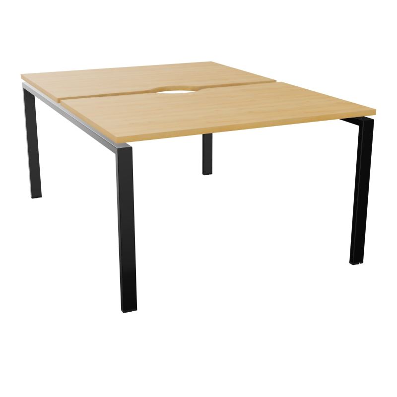 BUR BENCH CONECT L120XP165CM-2 PLATECHANCRURE 25MM -PIÉTEMENT ARCHE RECT. FIXE    R5 SG