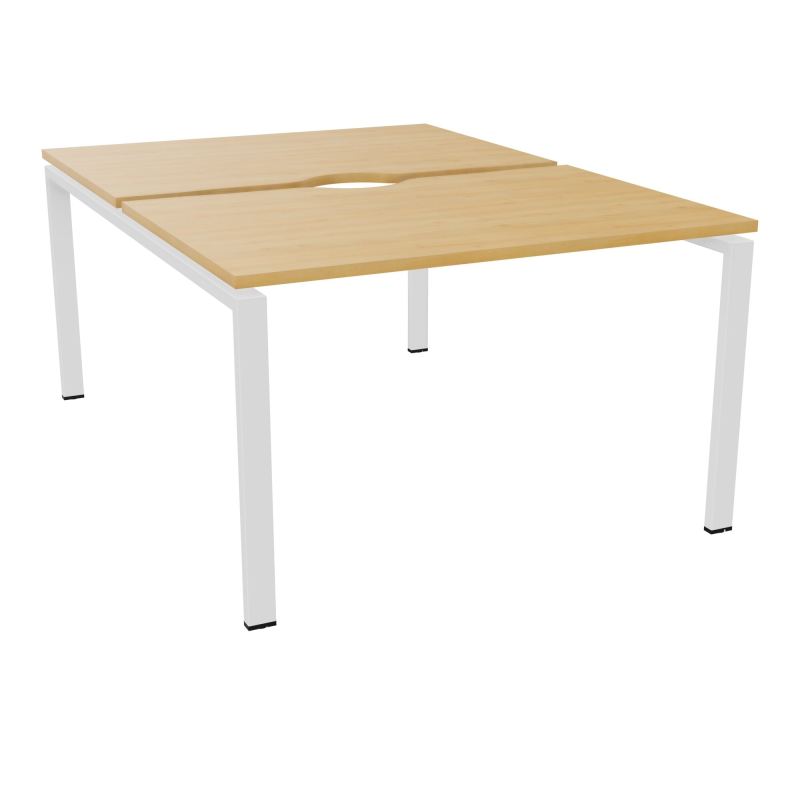 BUR BENCH CONECT L120XP165CM-2 PLATECHANCRURE 25MM -PIÉTEMENT ARCHE RECT. FIXE    R5 ZO