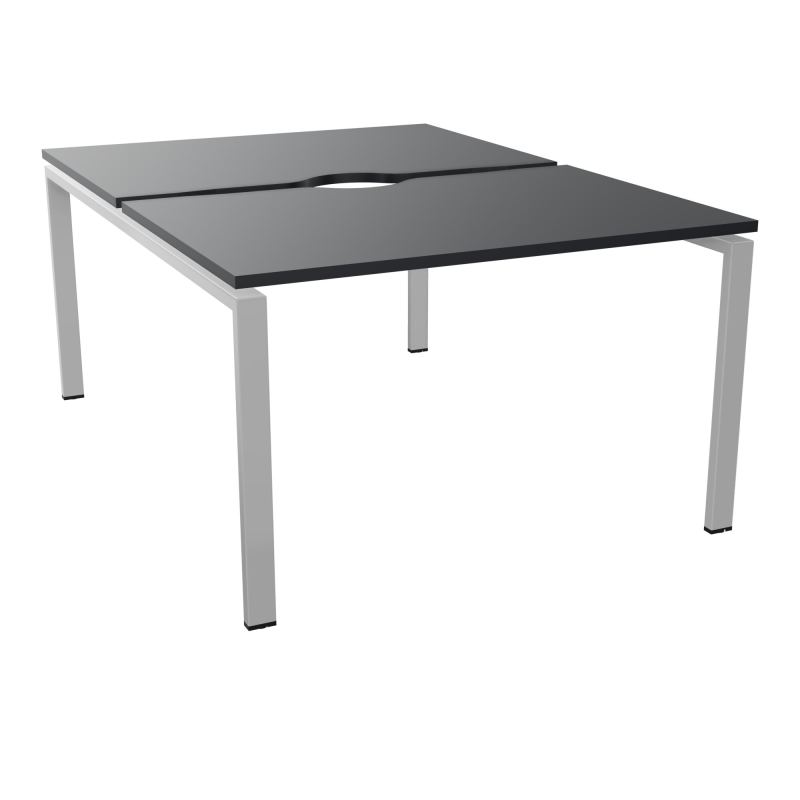 BUR BENCH CONECT L120XP165CM-2 PLATECHANCRURE 25MM -PIÉTEMENT ARCHE RECT. FIXE    R9 SA