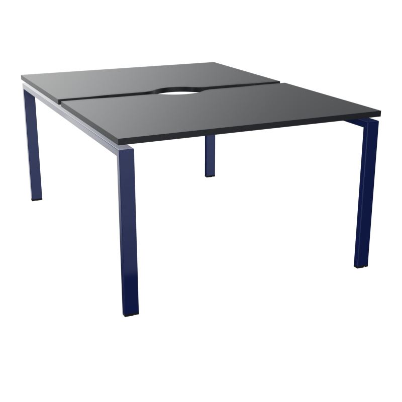 BUR BENCH CONECT L120XP165CM-2 PLATECHANCRURE 25MM -PIÉTEMENT ARCHE RECT. FIXE    R9 X4