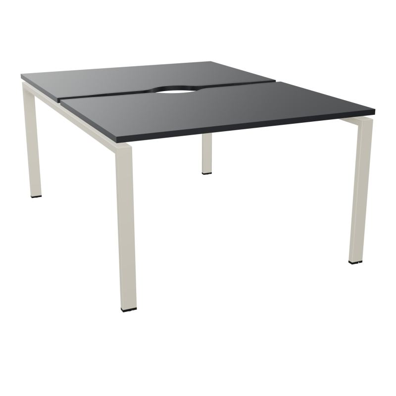 BUR BENCH CONECT L120XP165CM-2 PLATECHANCRURE 25MM -PIÉTEMENT ARCHE RECT. FIXE    R9 ZC