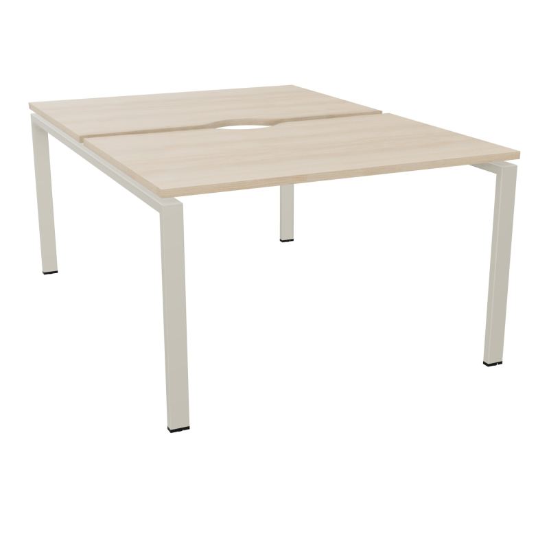 BUR BENCH CONECT L120XP165CM-2 PLATECHANCRURE 25MM -PIÉTEMENT ARCHE RECT. FIXE RZ ZC