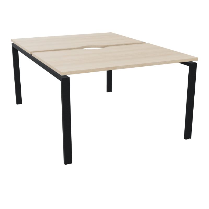 CONECT BUR BENCH L120XP165CM-2 PLATECHANCRURE 25MM RZ-PIÉTEMENT ARCHE RECT. FIXE ZP