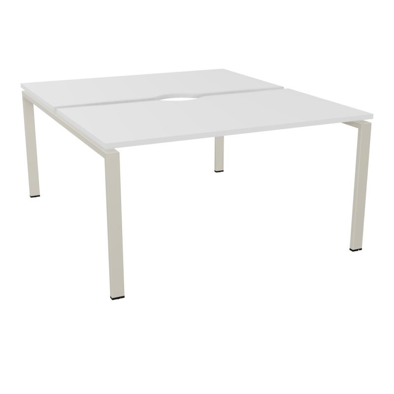 BUR BENCH CONECT L140XP165CM-2 PLATECHANCRURE 25MM -PIÉTEMENT ARCHE RECT. FIXE MG ZC