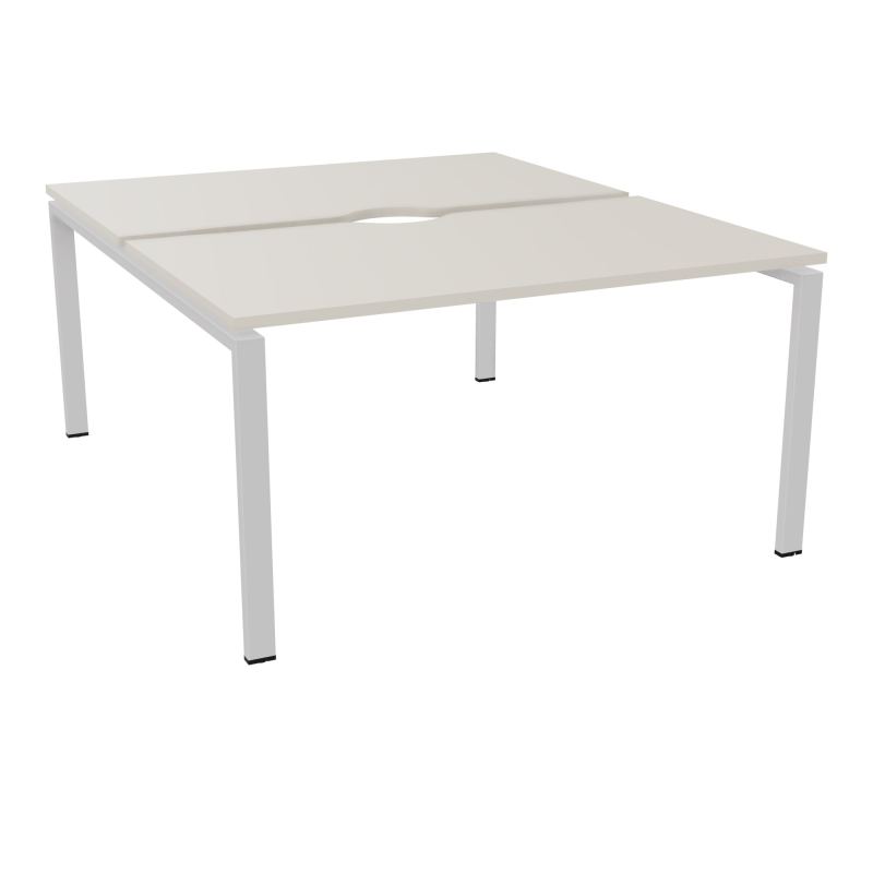 BUR BENCH CONECT L140XP165CM-2 PLATECHANCRURE 25MM -PIÉTEMENT ARCHE RECT. FIXE N5 SD