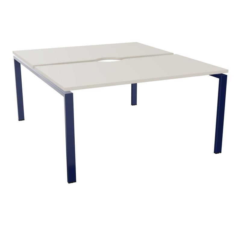 BUR BENCH CONECT L140XP165CM-2 PLATECHANCRURE 25MM -PIÉTEMENT ARCHE RECT. FIXE N5 X4