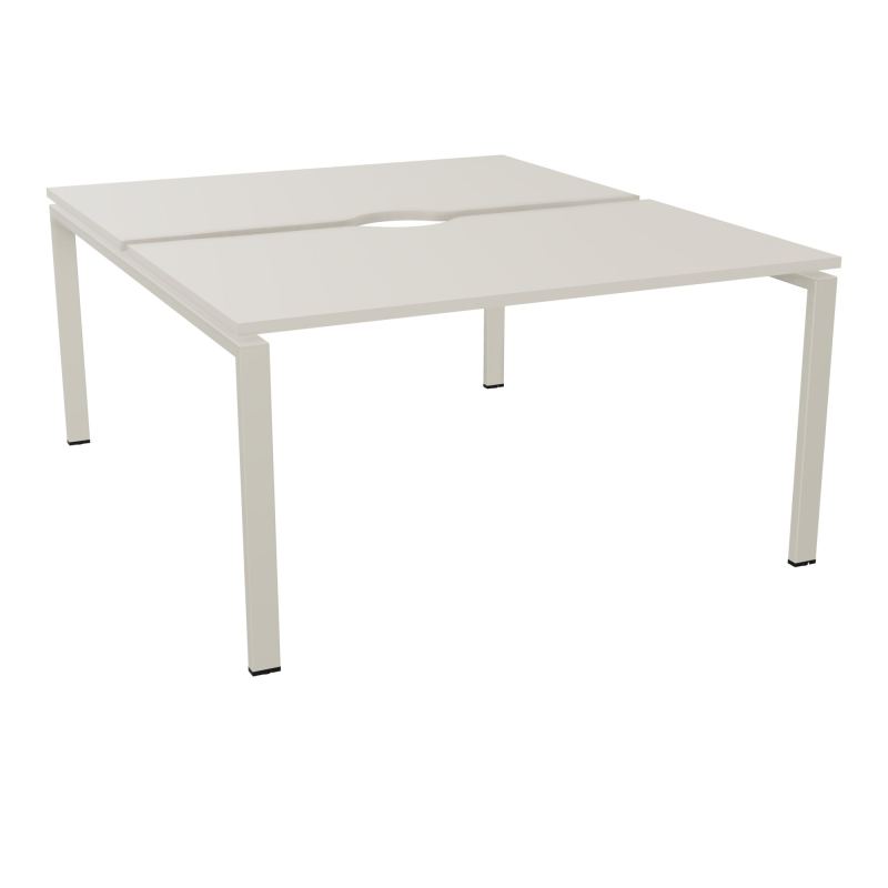 BUR BENCH CONECT L140XP165CM-2 PLATECHANCRURE 25MM -PIÉTEMENT ARCHE RECT. FIXE N5 ZC