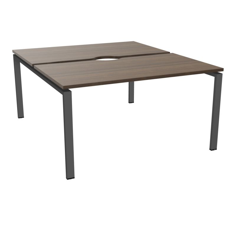 BUR BENCH CONECT L140XP165CM-2 PLATECHANCRURE 25MM -PIÉTEMENT ARCHE RECT. FIXE N6 SC