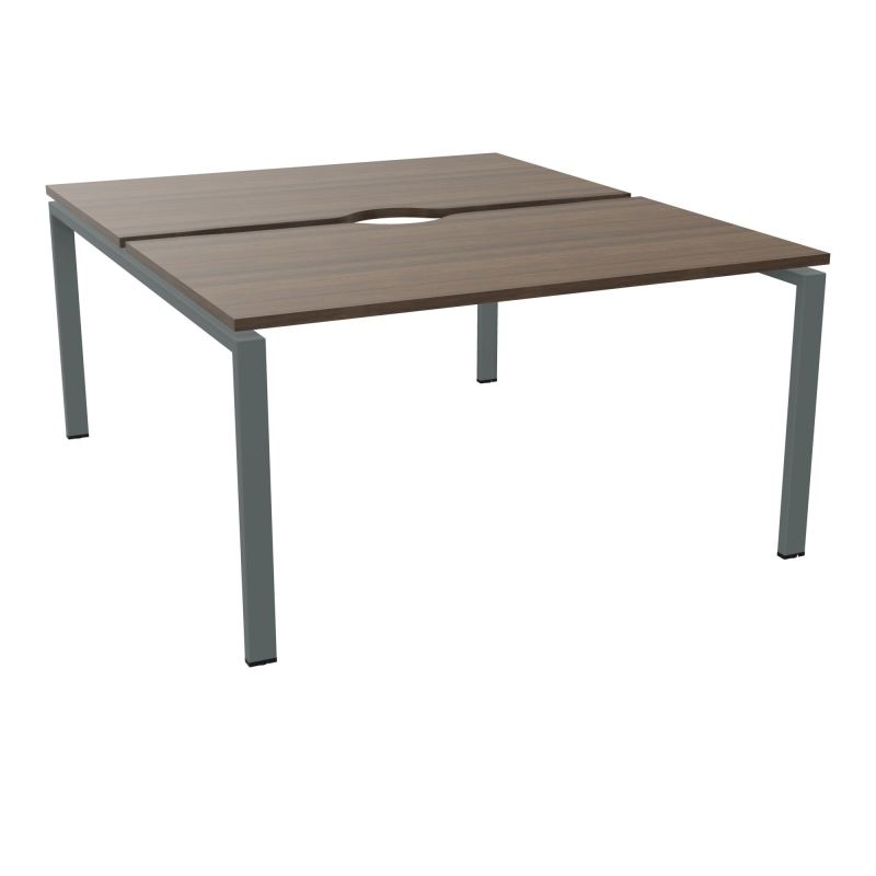 BUR BENCH CONECT L140XP165CM-2 PLATECHANCRURE 25MM -PIÉTEMENT ARCHE RECT. FIXE N6 SU