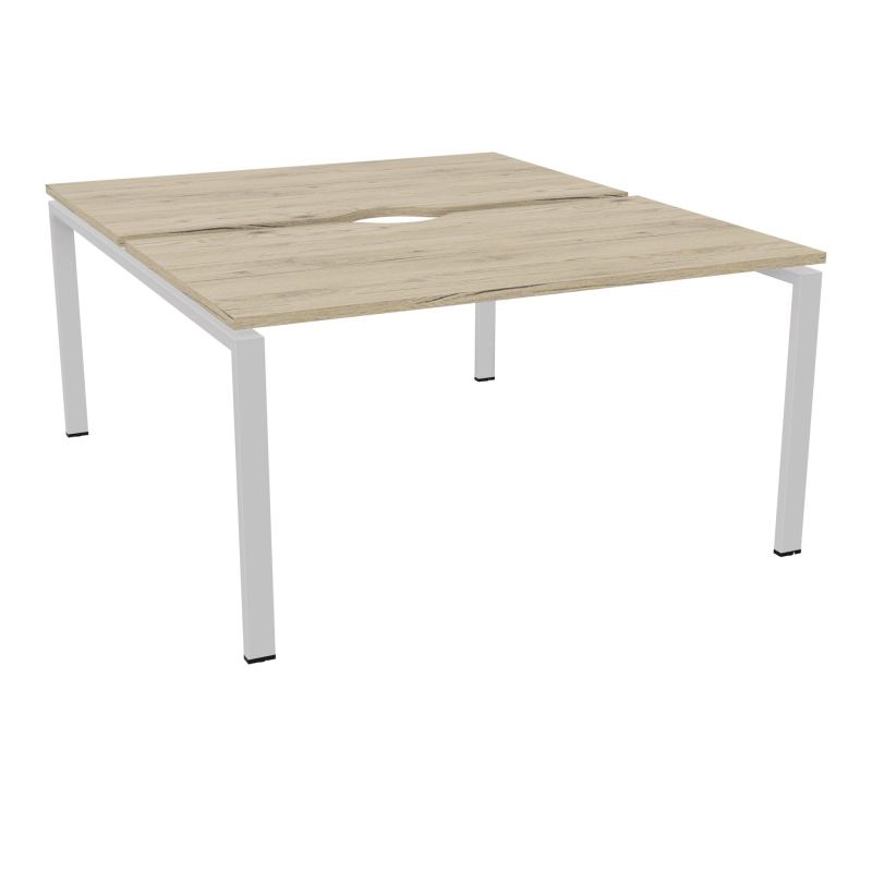 CONECT BUR BENCH L140XP165CM-2 PLATECHANCRURE 25MM R3-PIÉTEMENT ARCHE RECT. FIXE SD