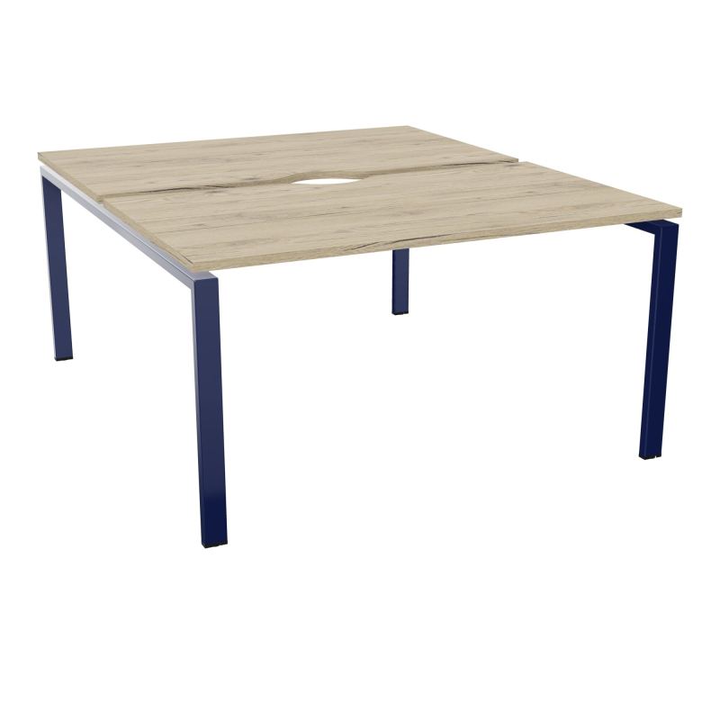 CONECT BUR BENCH L140XP165CM-2 PLATECHANCRURE 25MM R3-PIÉTEMENT ARCHE RECT. FIXE X4
