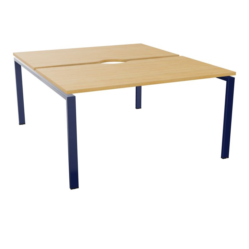 BUR BENCH CONECT L140XP165CM-2 PLATECHANCRURE 25MM -PIÉTEMENT ARCHE RECT. FIXE    R5 X4