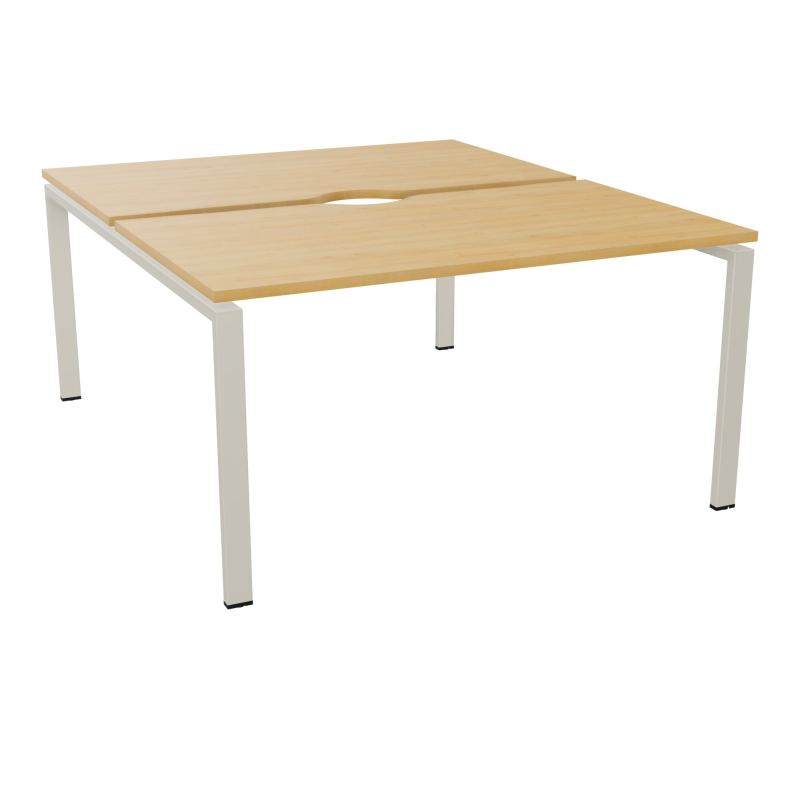 BUR BENCH CONECT L140XP165CM-2 PLATECHANCRURE 25MM -PIÉTEMENT ARCHE RECT. FIXE    R5 ZC