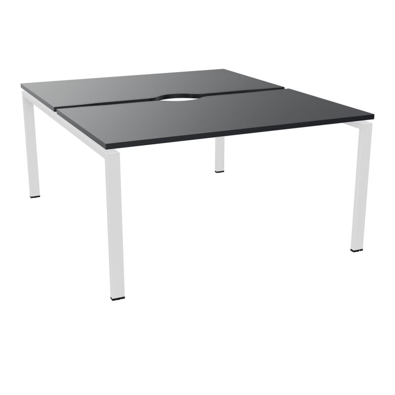 BUR BENCH CONECT L140XP165CM-2 PLATECHANCRURE 25MM -PIÉTEMENT ARCHE RECT. FIXE    R9 SO
