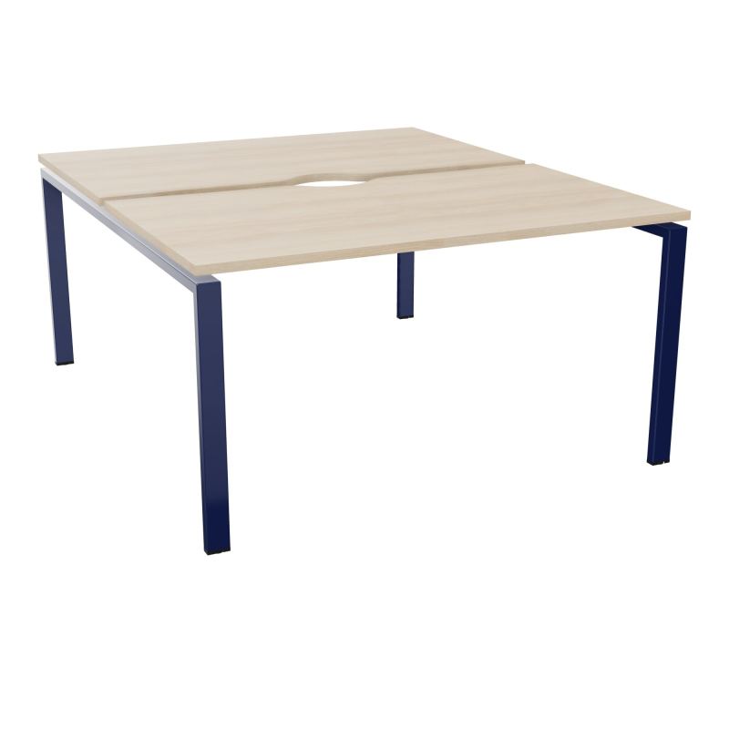 CONECT BUR BENCH L140XP165CM-2 PLATECHANCRURE 25MM RZ-PIÉTEMENT ARCHE RECT. FIXE X4