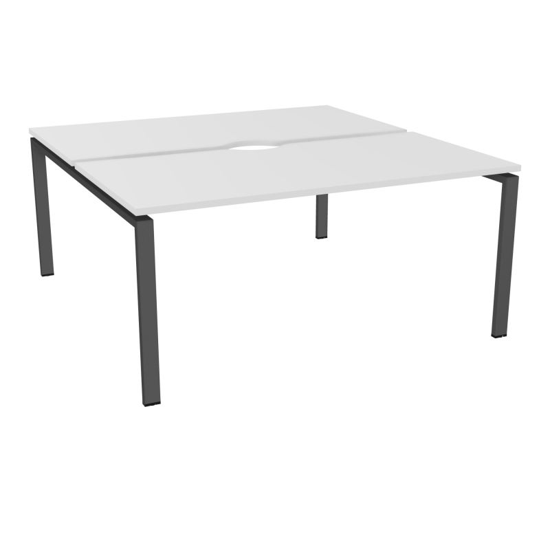 CONECT BUR BENCH L160XP165CM-2 PLAT ECHANCRURE 25MM MG-PIÉTEMENT ARCHE RECT. FIXE SC
