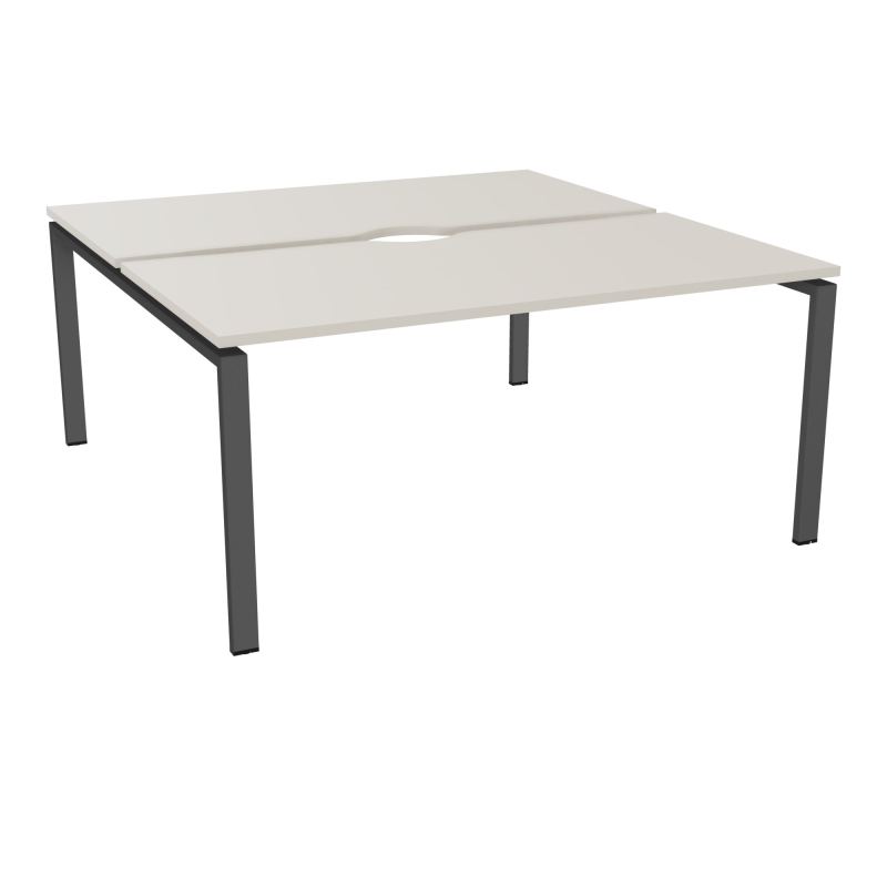 BUR BENCH CONECT L160XP165CM-2 PLATECHANCRURE 25MM -PIÉTEMENT ARCHE RECT. FIXE N5 SC