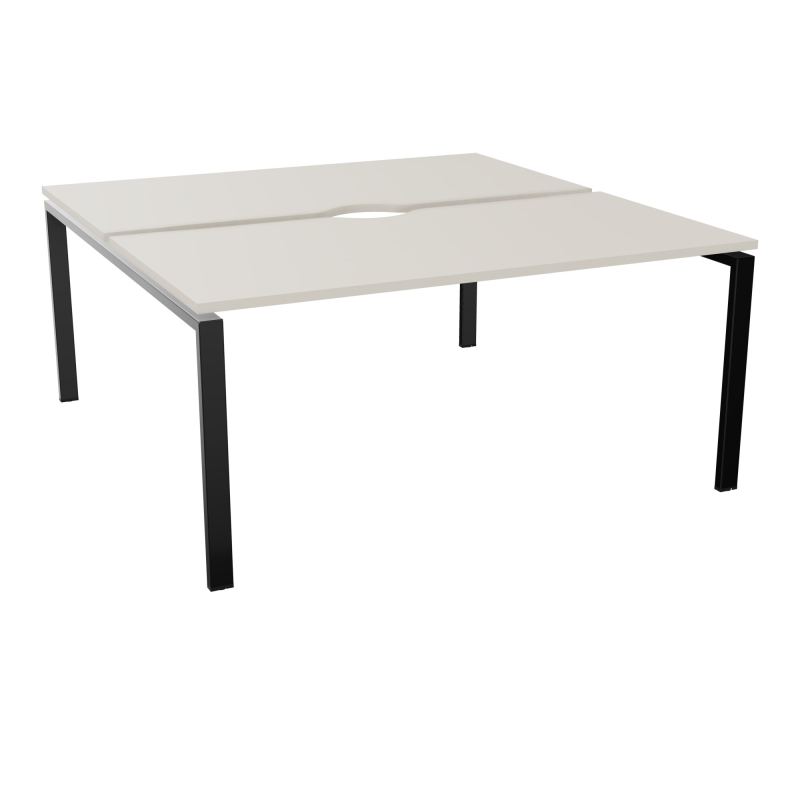 BUR BENCH CONECT L160XP165CM-2 PLATECHANCRURE 25MM -PIÉTEMENT ARCHE RECT. FIXE N5 SG