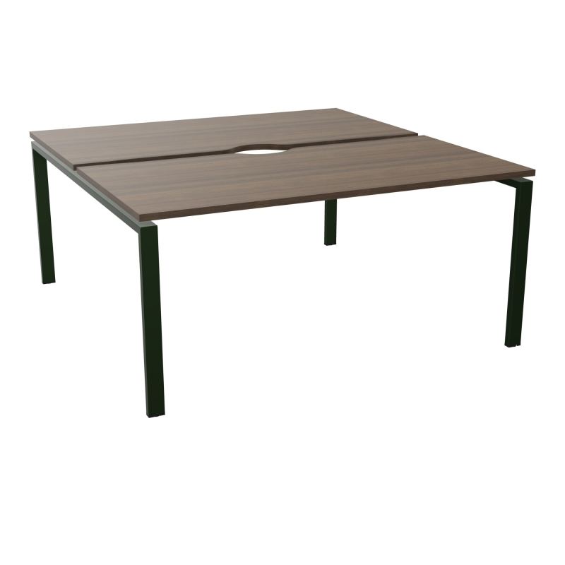 BUR BENCH CONECT L160XP165CM-2 PLATECHANCRURE 25MM -PIÉTEMENT ARCHE RECT. FIXE N6 ST