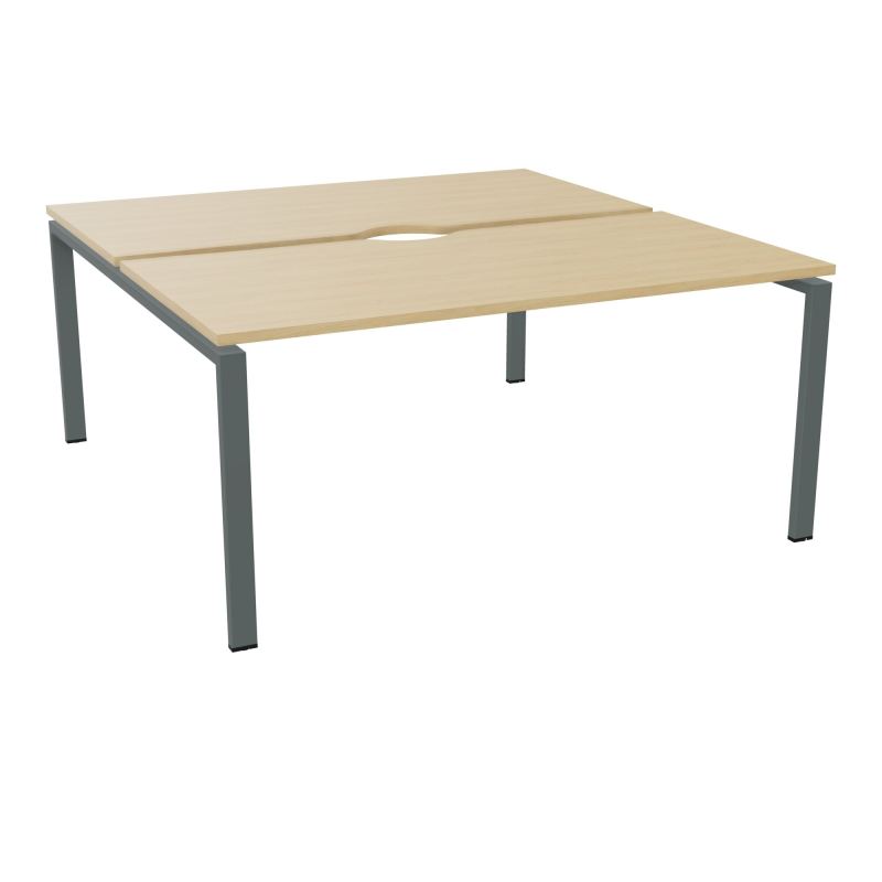 BUR BENCH CONECT L160XP165CM-2 PLATECHANCRURE 25MM -PIÉTEMENT ARCHE RECT. FIXE    R1 SU