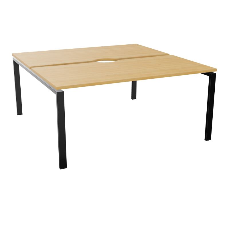 BUR BENCH CONECT L160XP165CM-2 PLATECHANCRURE 25MM -PIÉTEMENT ARCHE RECT. FIXE    R5 SG