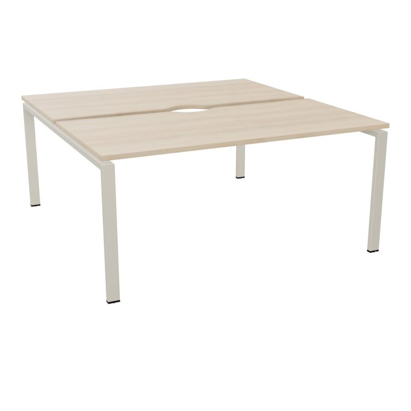 BUR BENCH CONECT L160XP165CM-2 PLATECHANCRURE 25MM -PIÉTEMENT ARCHE RECT. FIXE RZ ZC