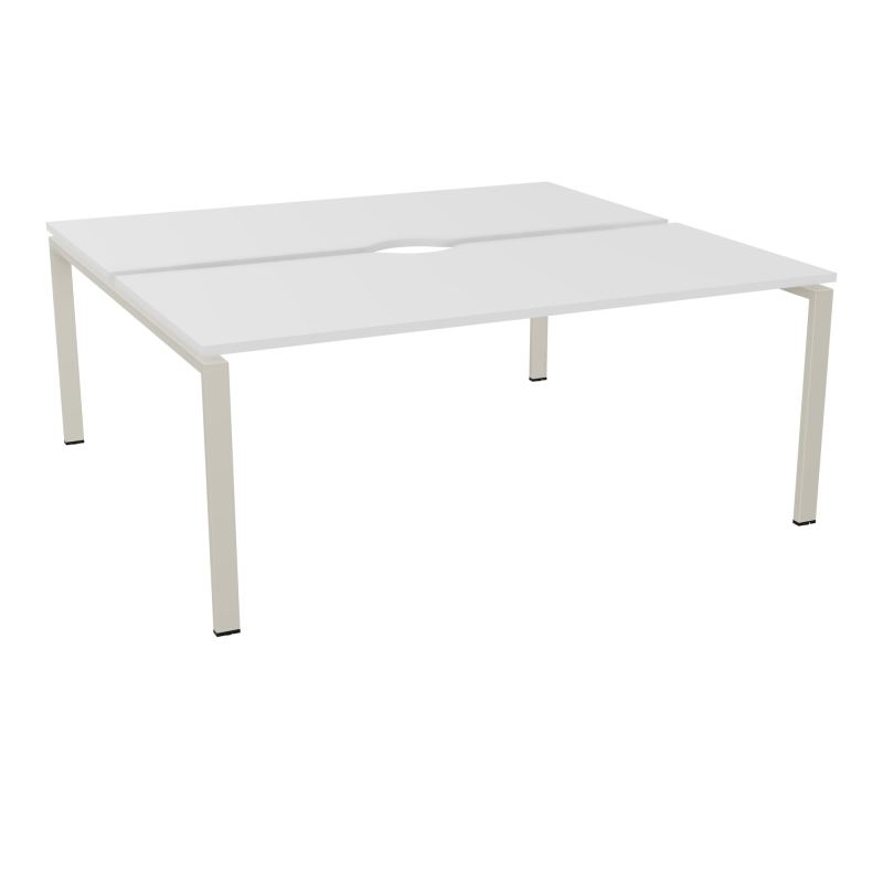 BUR BENCH CONECT L180XP165CM-2 PLATECHANCRURE 25MM -PIÉTEMENT ARCHE RECT. FIXE MG ZC