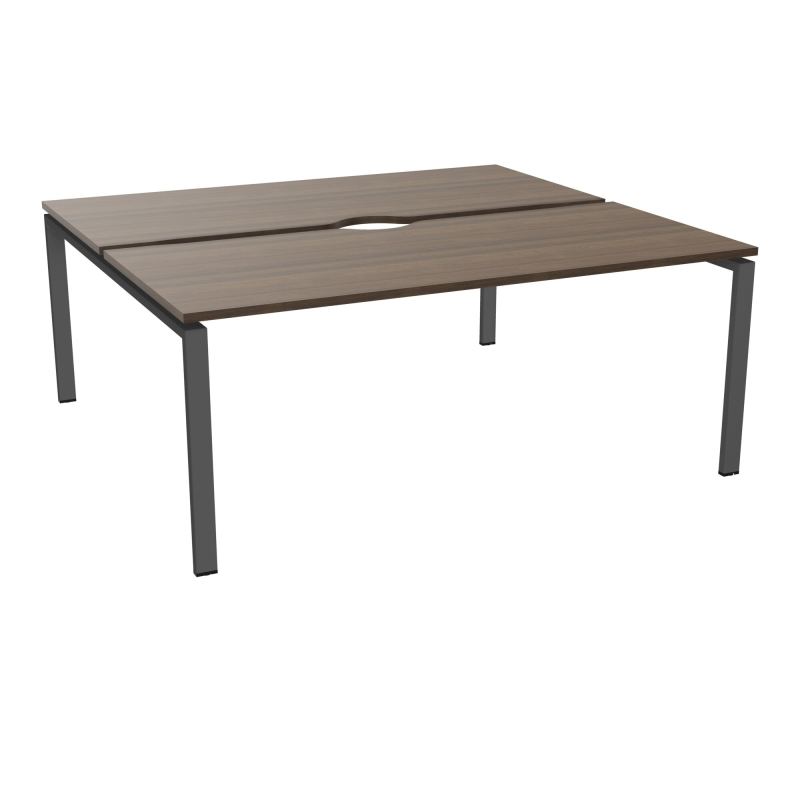 BUR BENCH CONECT L180XP165CM-2 PLATECHANCRURE 25MM -PIÉTEMENT ARCHE RECT. FIXE N6 SC