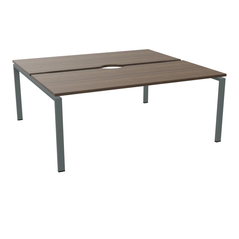 BUR BENCH CONECT L180XP165CM-2 PLATECHANCRURE 25MM -PIÉTEMENT ARCHE RECT. FIXE N6 SU