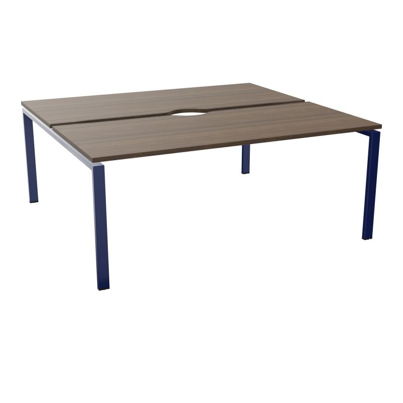 BUR BENCH CONECT L180XP165CM-2 PLATECHANCRURE 25MM -PIÉTEMENT ARCHE RECT. FIXE N6 X4