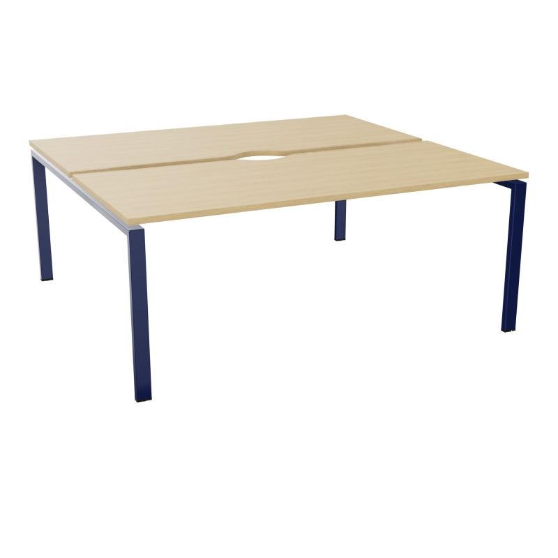 BUR BENCH CONECT L180XP165CM-2 PLATECHANCRURE 25MM -PIÉTEMENT ARCHE RECT. FIXE    R1 X4